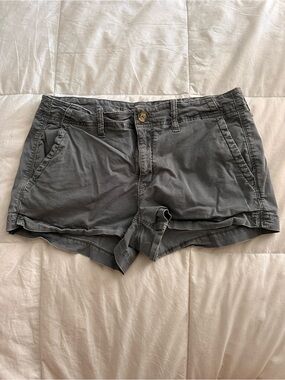American Eagle Gray Shortie Shorts